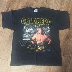 Vintage 1998 Goldberg WWE Original Print tshirt!!